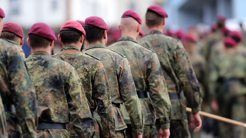Foto: Soldaten der Zweibrücker Fallschirmjäger