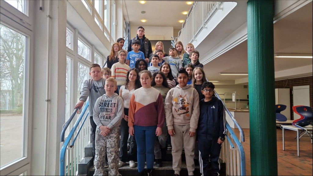 Kinder der Gemeinschaftsschule Neunkirchen Stadtmitte