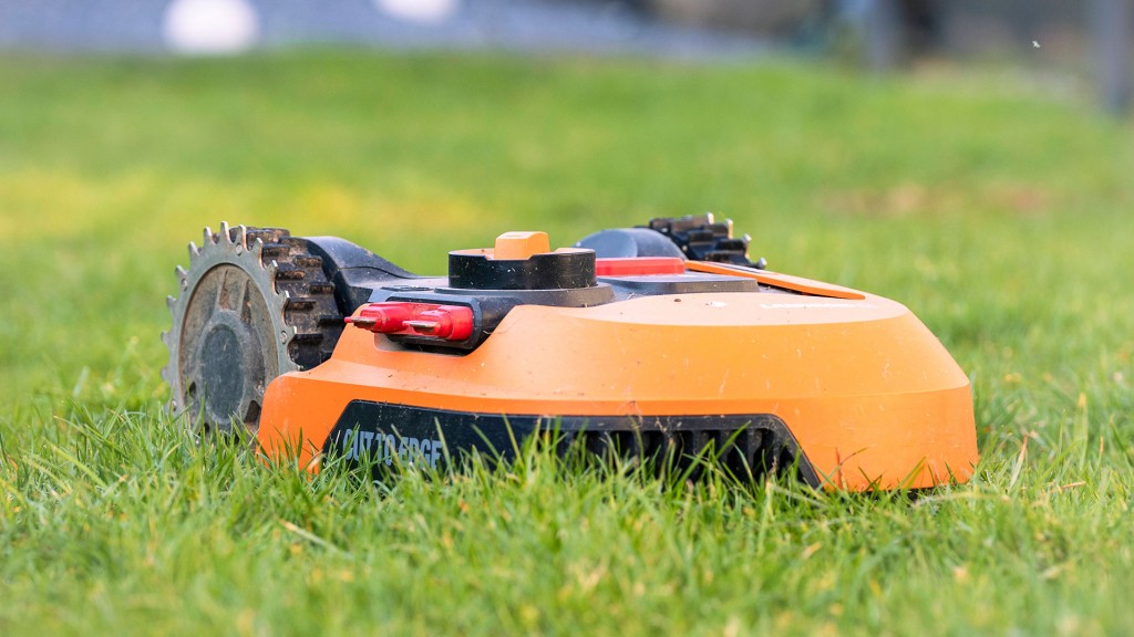 Mähroboter im Einsatz