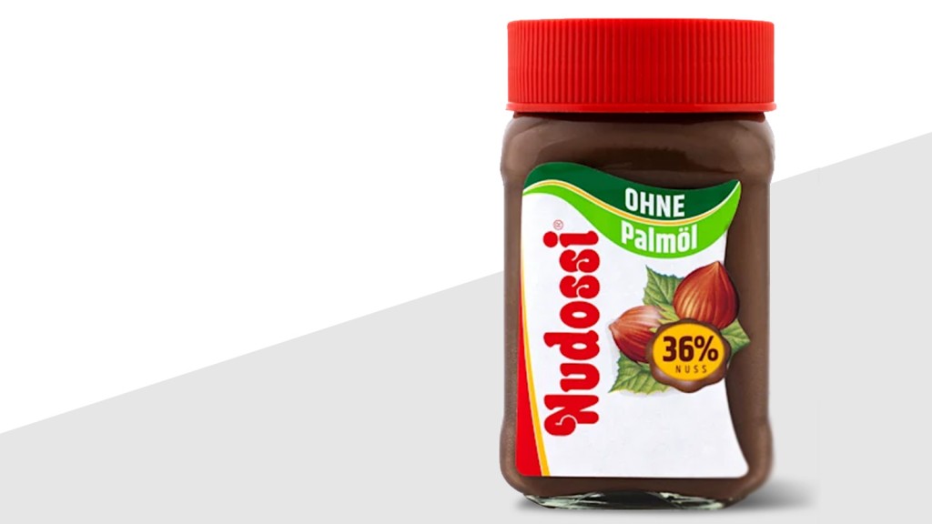 Produktabbildung Haselnuss-Nugat-Creme Nudossi, 300 g