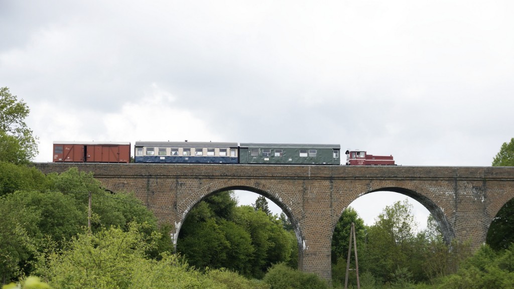 Foto: Der Museumszug Ostertalbahn