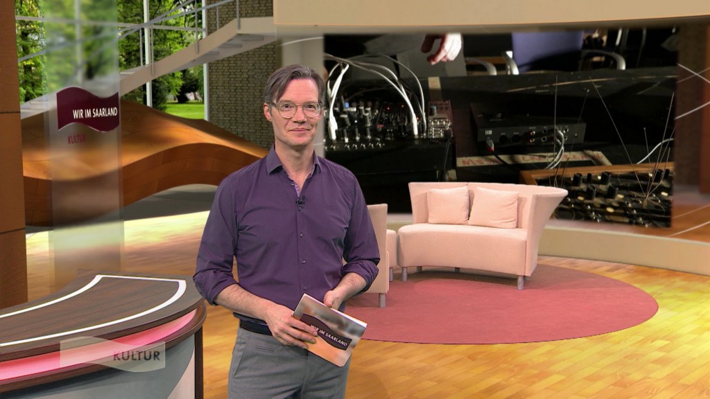 Foto: Jochen Erdmenger im Studio