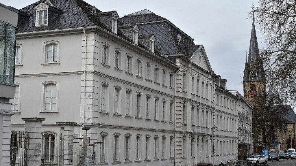 Das Hauptgebäude der Hochschule der Bildenden Künste (HKB Saar) in Saarbrücken