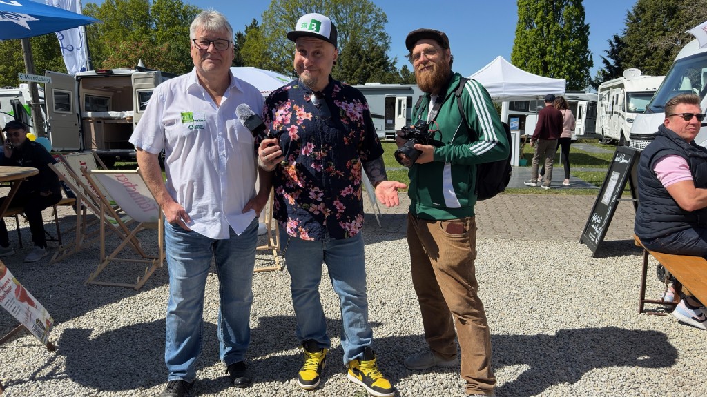 Freaky Jörn auf der Campingmesse in Bexbach