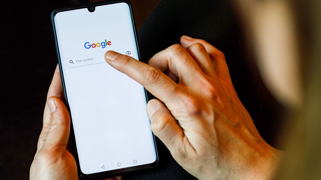 Handy mit Google Suche