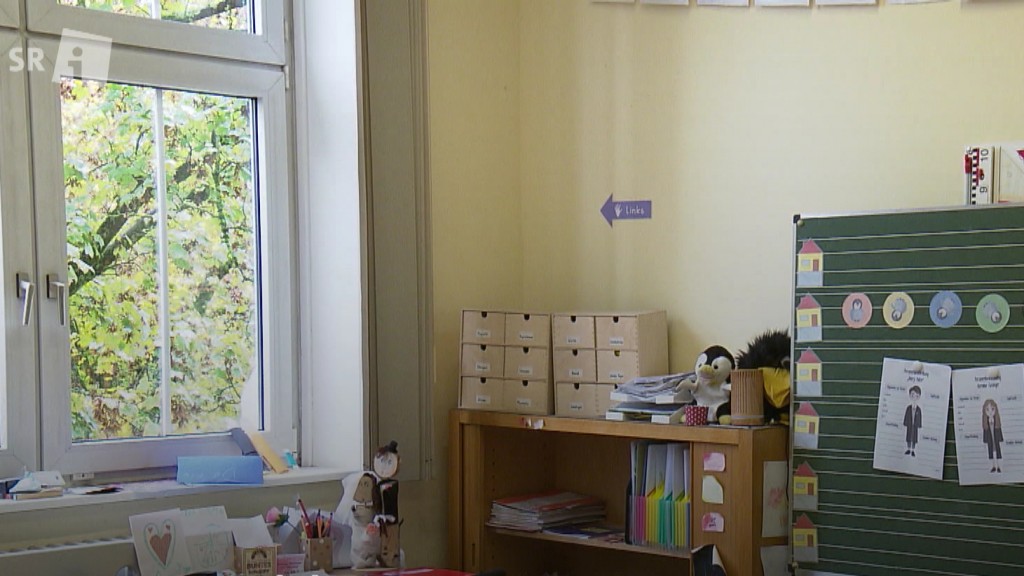 Foto: Raum in einer Grundschule