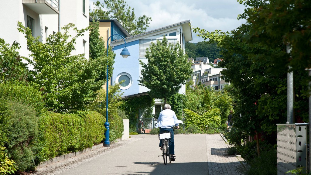 Foto: Autofreie Siedlung