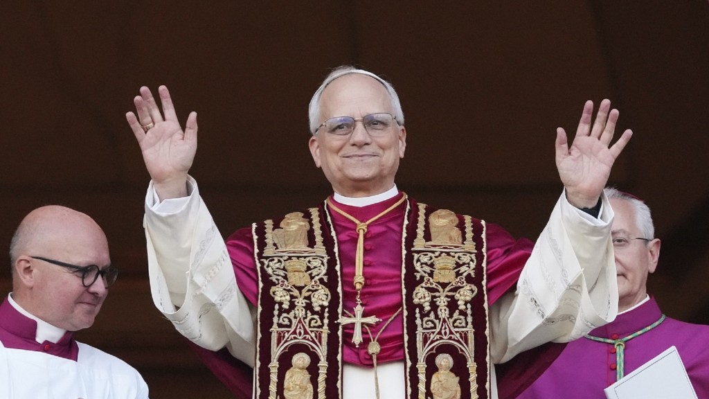  Papst Leo XIV., der US-Amerikaner Robert Prevost,