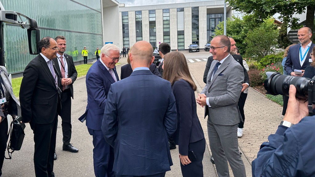 Bundespräsident Frank-Walter Steinmeier besucht das Saarland