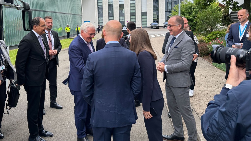 Bundespräsident Frank-Walter Steinmeier besucht das Saarland