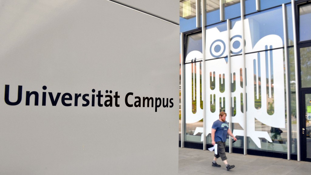 Foto: Der Campus der Universität des Saarlandes in Saarbrücken