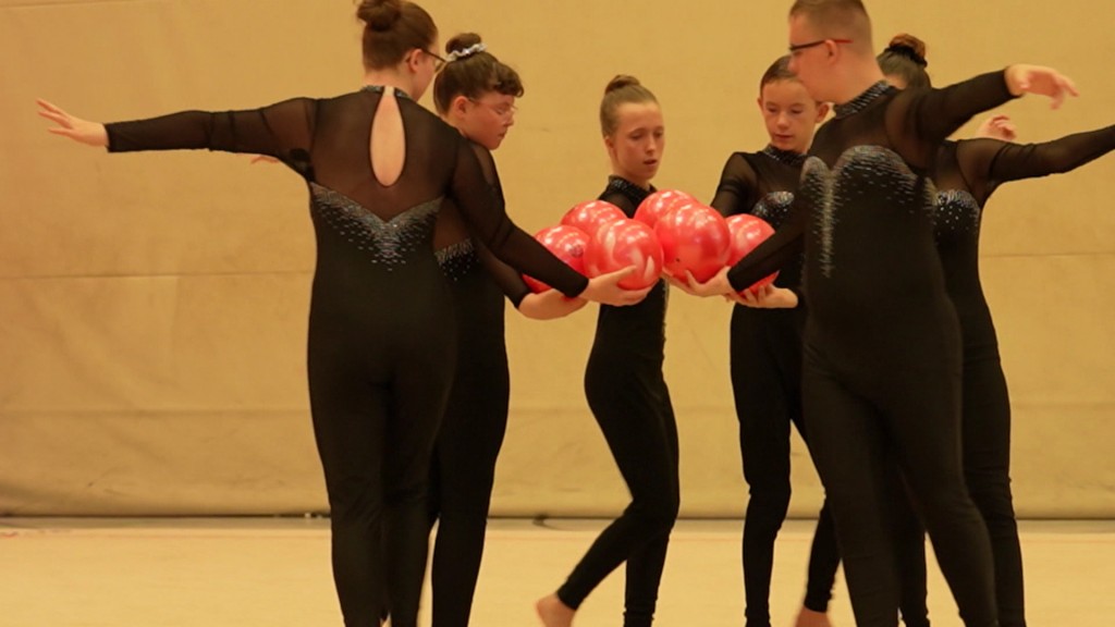 Foto: Rhythmische Sportgymnastik bei den Special Olympics