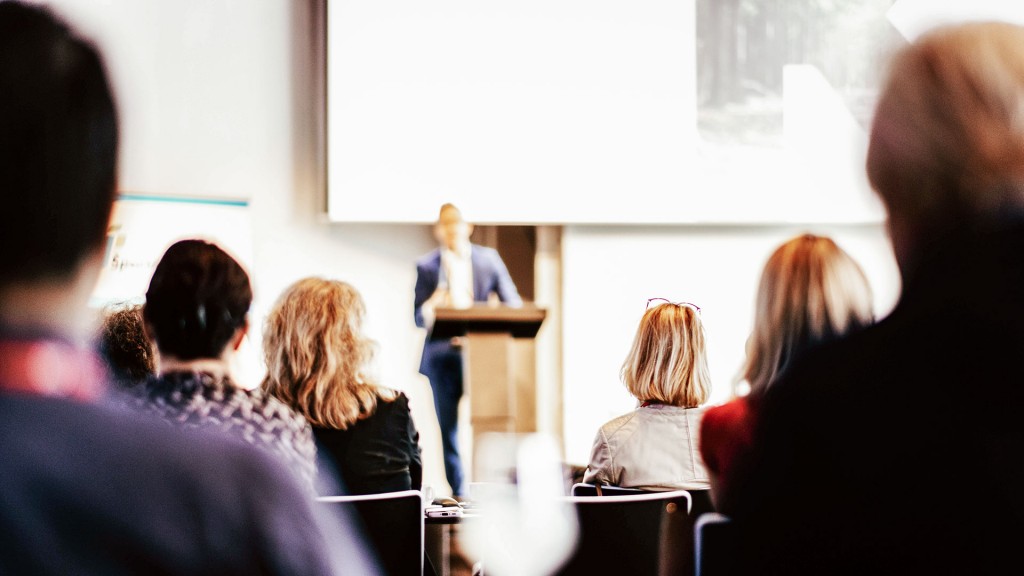 Menschen in einem Konferenzraum