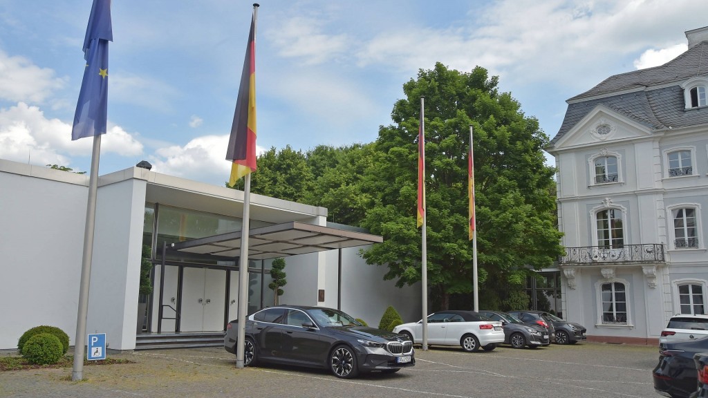 Außenaufnahme der Staatskanzlei des Saarlandes