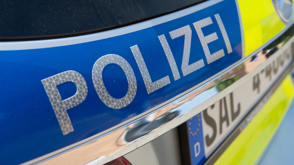 Ein Einsatzfahrzeug der saarländischen Polizei