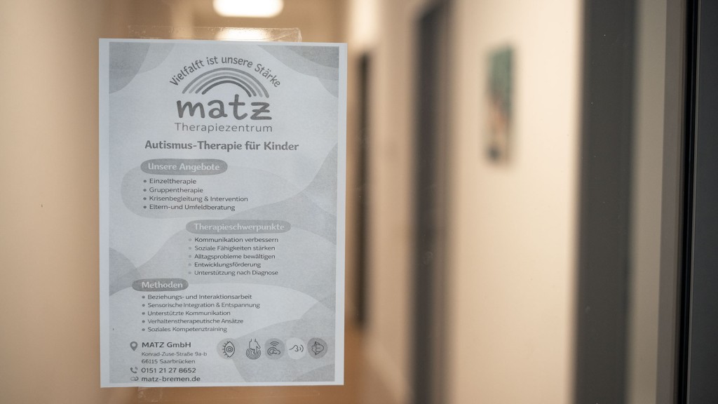 Flyer für das neue Therapie-Zentrum