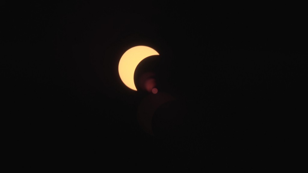 Foto: Partielle Sonnenfinsternis im Saarland