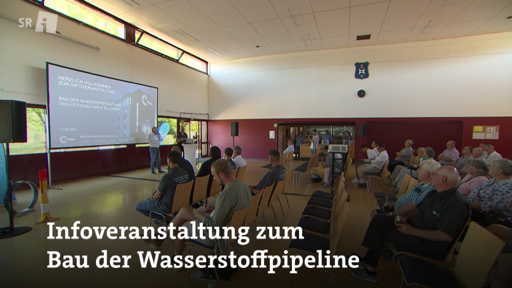 Foto: Infoveranstaltung zum Bau der Wasserstoffpipeline