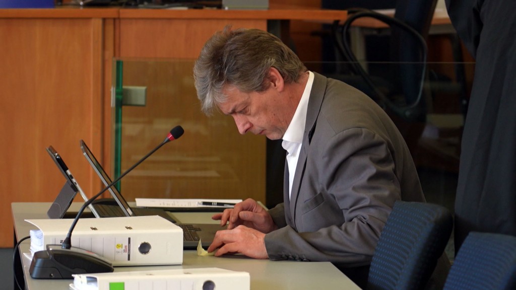 Foto: Martin Welker bei Gericht
