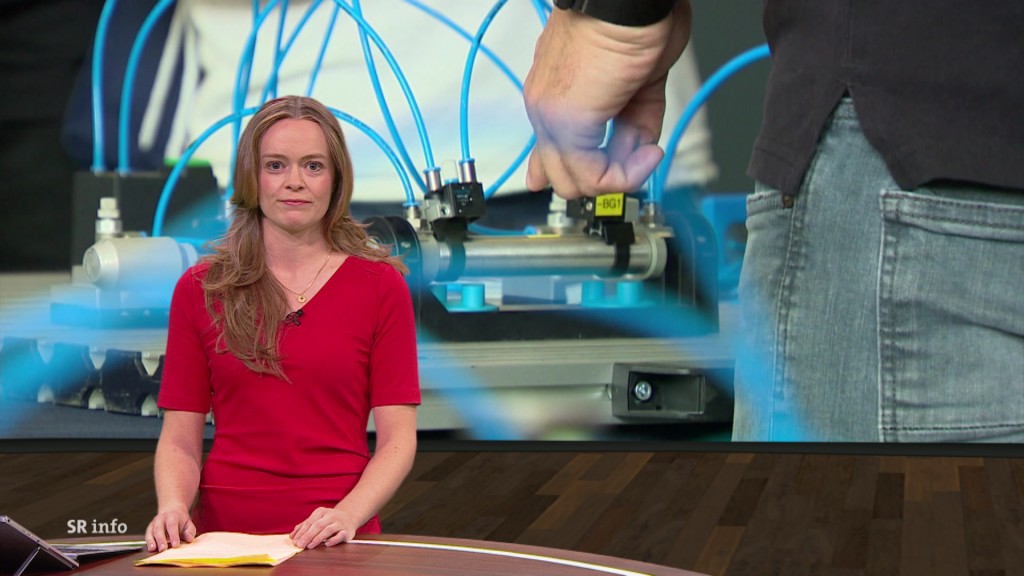 Foto: Katja Hackmann im Studio