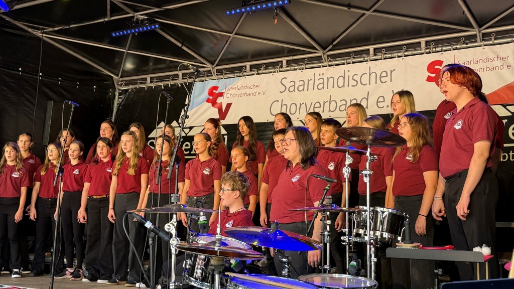 Der Kinder- und Jugendchor Freisen bei Sing City 2026 
