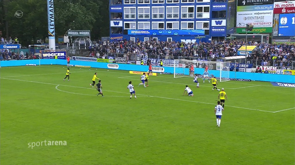 Foto: Meppen gegen 1. FC Saarbrücken