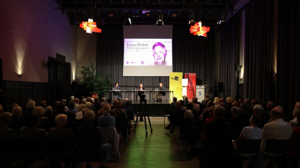 Verleihung Eugen Helmlé Übersetzerpreis 2025