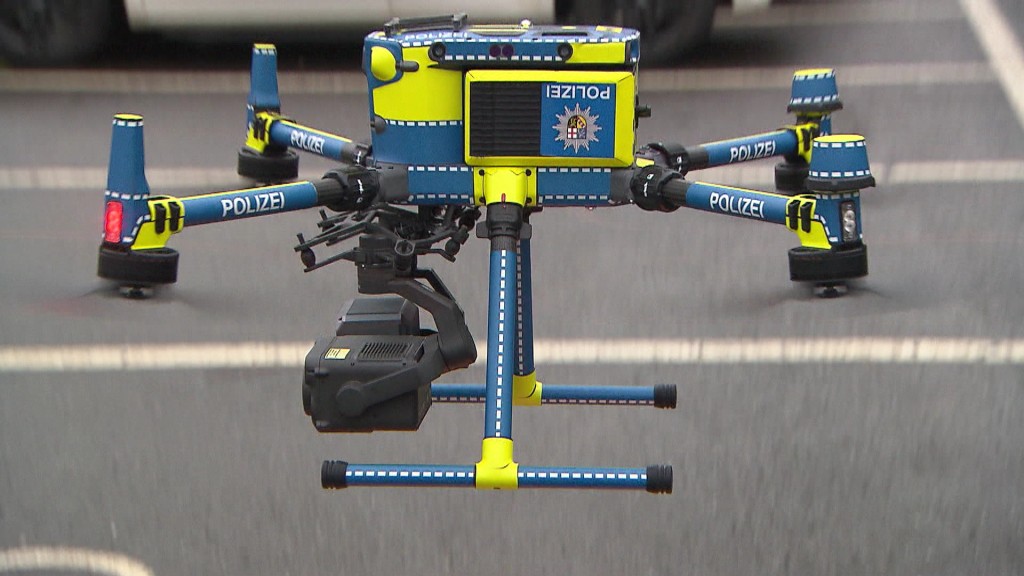 Foto: Drohne der Polizei