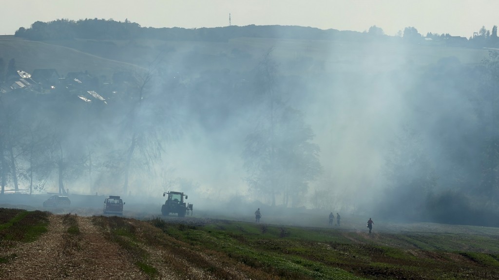 Foto: Brand in Eppelborn