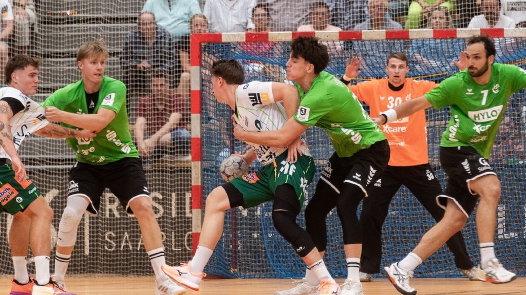 Foto: Topspiel im Handball zwischen der HG Saarlouis und Gelnhausen