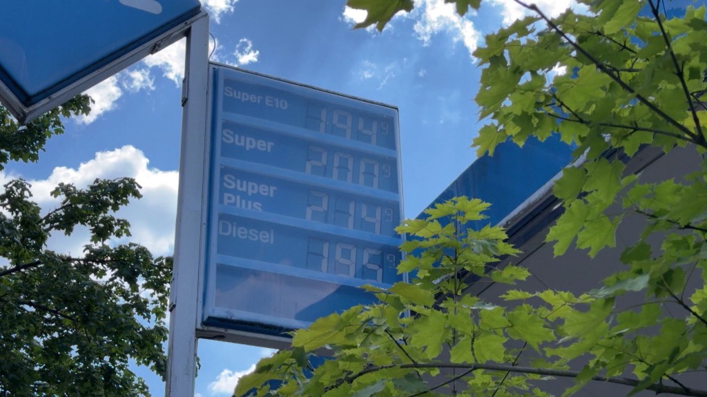 Foto: Tankanzeige
