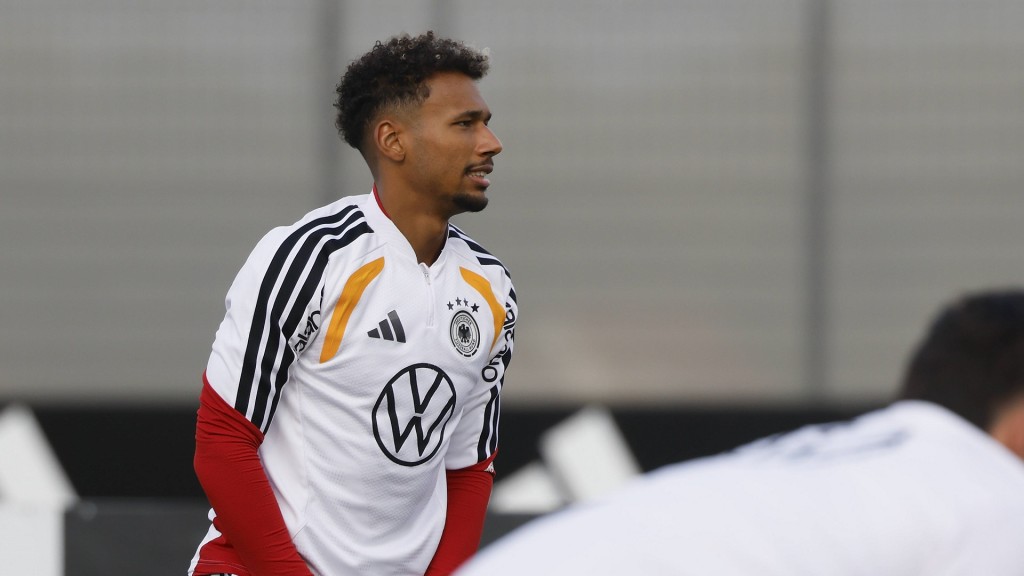 Bambasé Conté im DFB-Training vor der XXL-Länderspielpause
