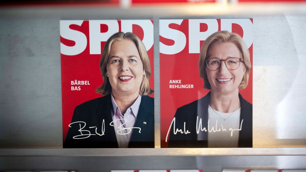 Foto: SPD-Autorgrammkarten von Bärbel Bas und Anke Rehlinger