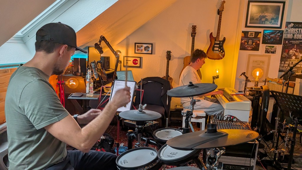 Bei einer Probe für das EINklang Musikfestival 