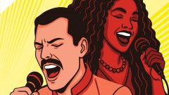 Freddie Mercury und Cassandra Steen singen Bohemian Rhapsody