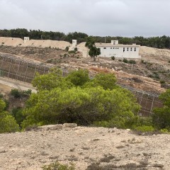 Grenze zwischen dem spanischen Mellila und Marokko
