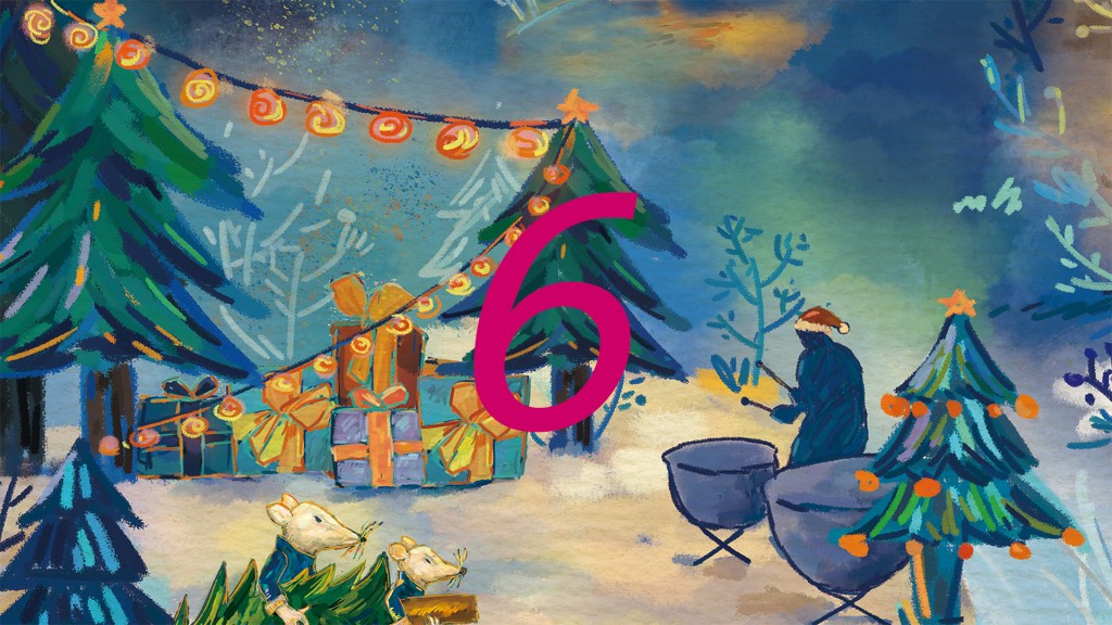 Musikalischer Adventskalender (Illustration: Wenwen Fei)