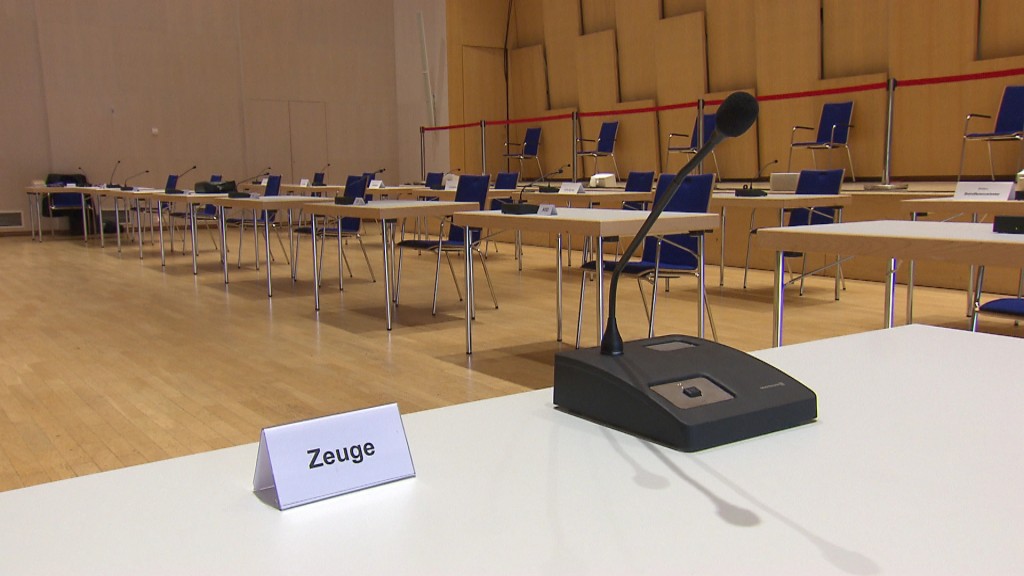 UKS-Untersuchungsausschuss. Leerer Saarl im Landtag. (Foto: SR)