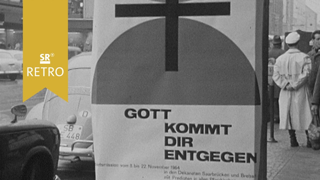 Foto: Gebietsmission im Dekanat Saarbrücken 1964