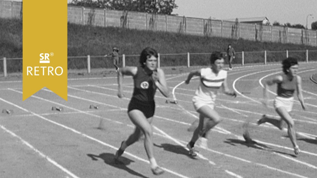 Foto: Leichtathletik-Jugend-Vergleichskampf Österreich Pfalz Saarland 1964