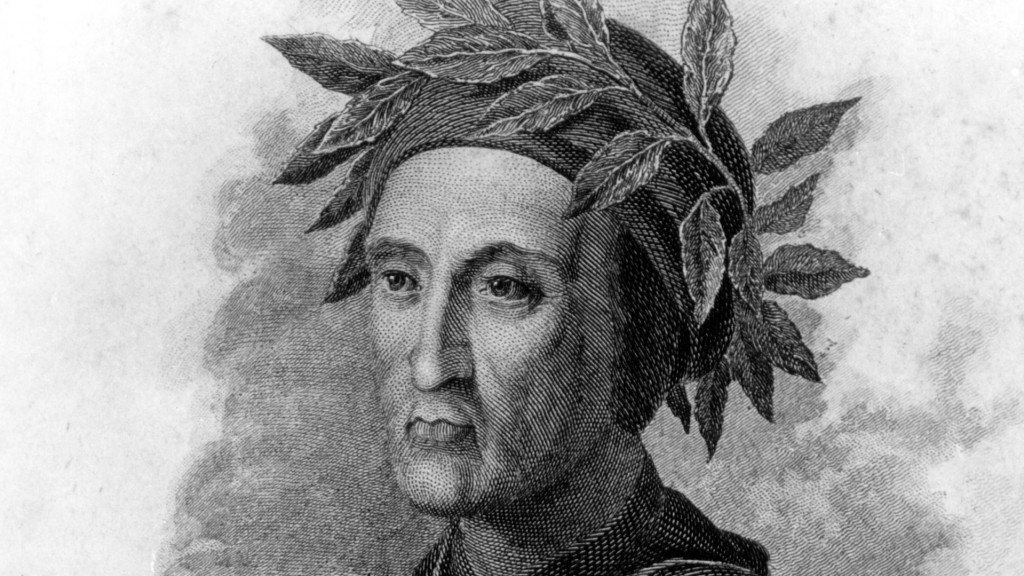 Der italienische Nationaldichter Dante Alighieri (1265-1321) in einem undatierten Stich. (Foto: picture alliance/dpa | Diener)