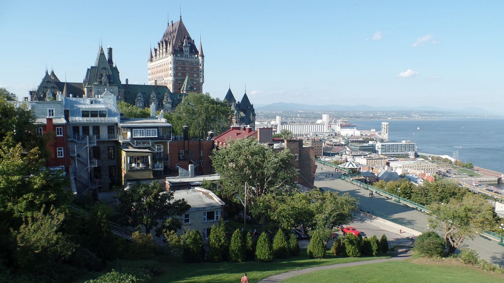 Blick auf die Stadt Québec im Osten Kanadas (Archivfoto: SR Fernsehen)