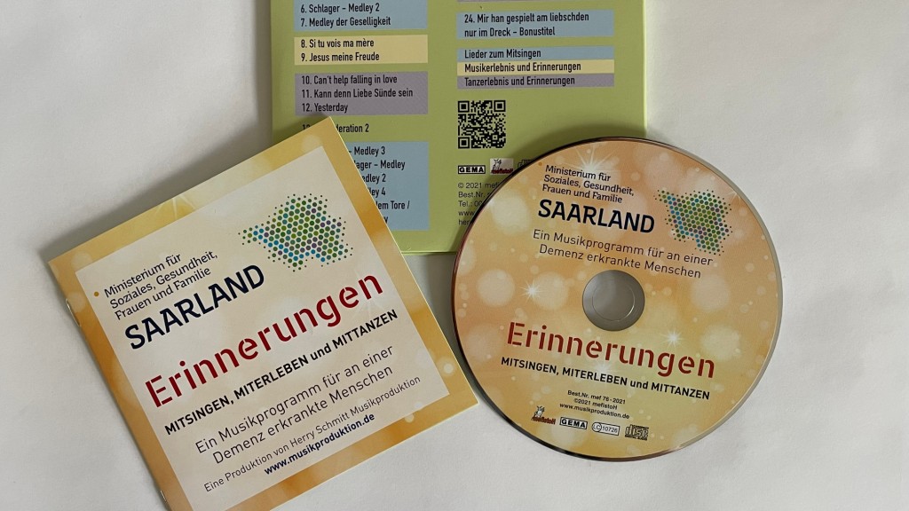Demenz-CD (Foto: Gesundheitsministerium)