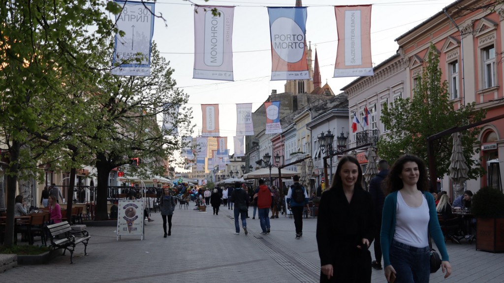 Kulturhauptstadt Novi Sad, Impressionen auf einem Stadtrundgang