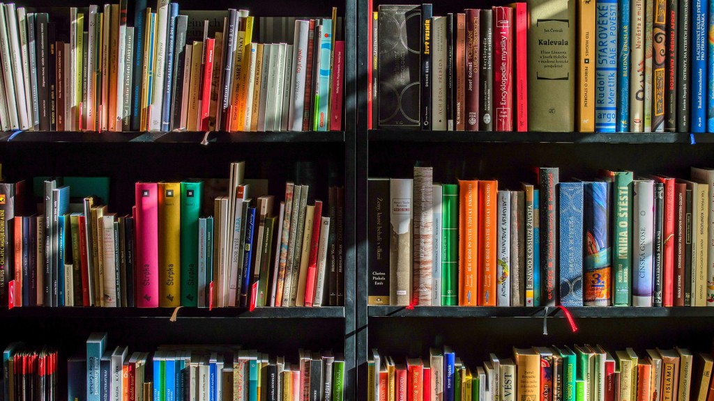 Foto: Ein volles Bücherregal