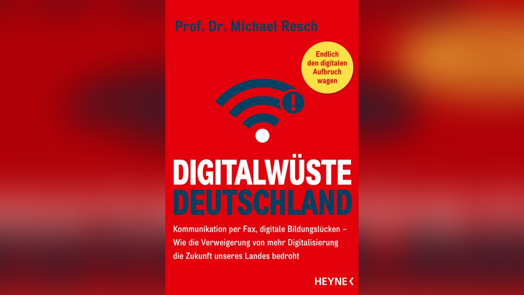 Buchcover: Michael Resch - Digitalwüste Deutschland
