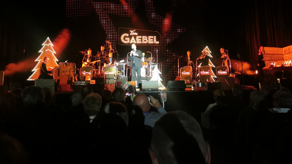 Tom Gaebel auf der Bühne