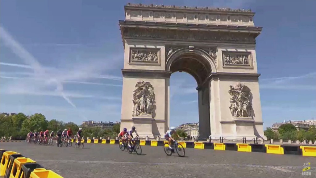 Foto: Ein Bild von der Tour de France