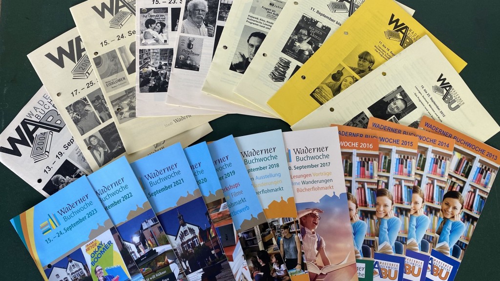 Flyer: Die Waderner Buchwoche