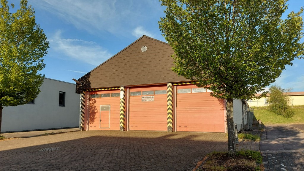 Das Gerätehaus der Feuerwehr in Besch